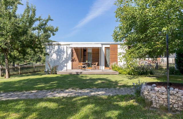 Encantadora casa de vacaciones "Ferienhaus am Sedelbach" con terraza y jardín