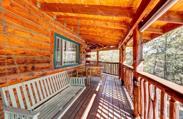 Charming Log Cabin with 3.8 Acres