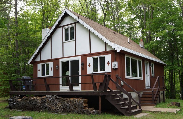 Encantadora casa de vacaciones de New Hampshire Chalet
