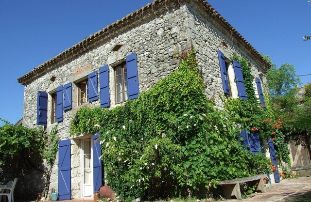 Quercy encantadora casa de piedra con piscina cerca de Montaigu de Quercy - capacidad para 6