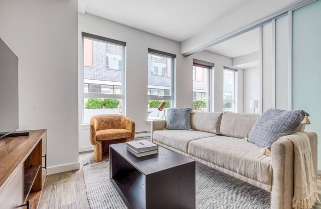 Classic Ballard 1BR w/ BBQ, Lounge & W/D, onsite retail, by Blueground