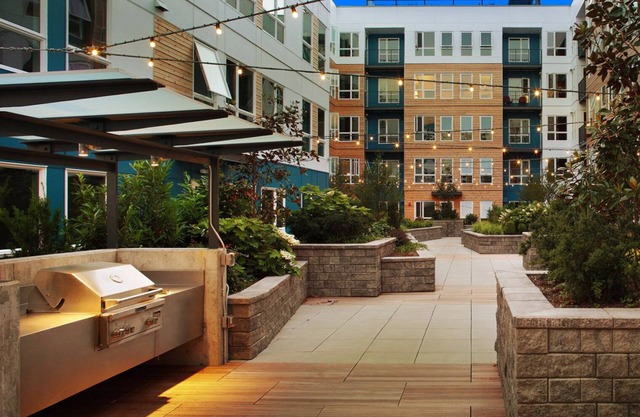 Classic Ballard 1BR w/ BBQ, Lounge & W/D, onsite retail, by Blueground