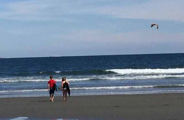 Cerca del mar, a poca distancia de la playa de Jenness. 7 plazas