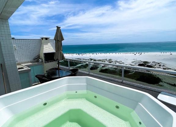 Cobertura Luxo com Jacuzzi Orla Praia Grande