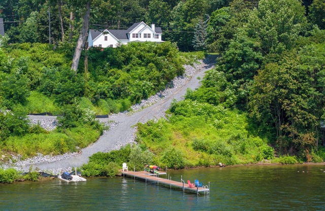 Come enjoy this beautiful home on Saratoga Lake!
