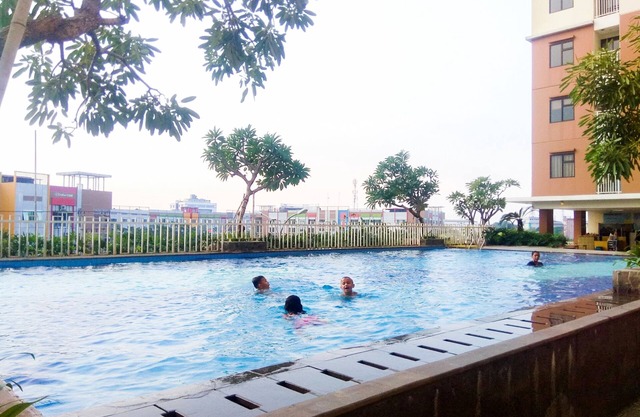 Comfortable and Cozy Living 2BR at Lagoon Apartment