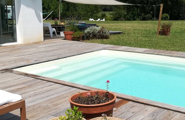 Ondres Plage, casa contemporánea 8 personas con piscina