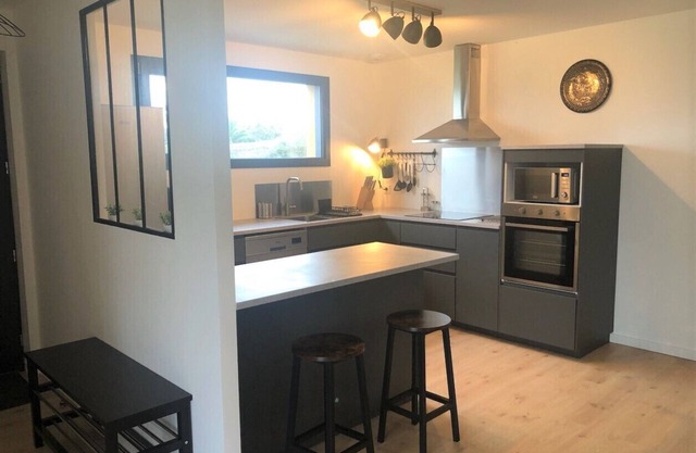 Comfortable house 1.5 kms from the beach