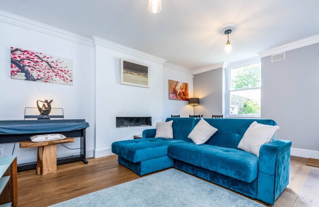 Apartamento contemporáneo con jardín en el centro de Londres