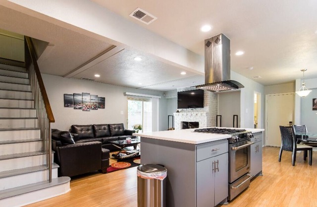 Contemporary home with a private pool nestled in the heart of East Dallas