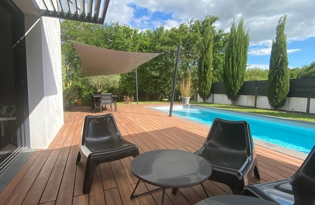 Villa contemporánea con piscina privada cerca del puerto de Vannes