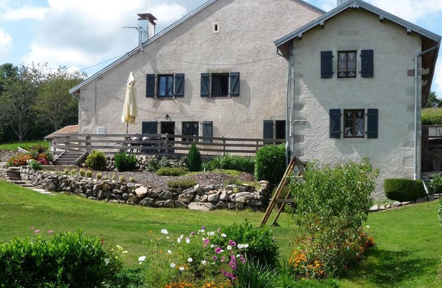 Casa rural en naturaleza Vosgos, se admiten mascotas, terraza, estufa de pellets