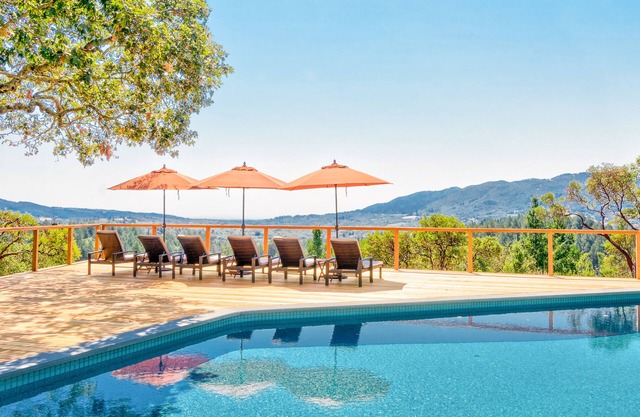 Country Cottage w/ Hot Tub, Pool, Vineyard & Valley Views