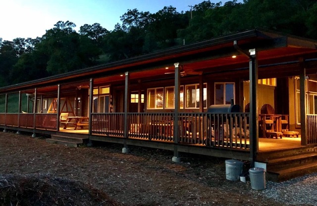 Retiro de la colina del país