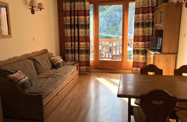 Apartamento de 2 habitaciones para 4 personas, exposición sur, calificación 3 estrellas, en Valloire