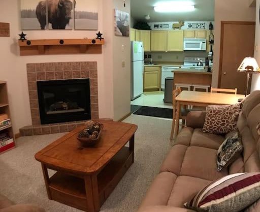 Cozy 2 BR Mountain View - walk to resort