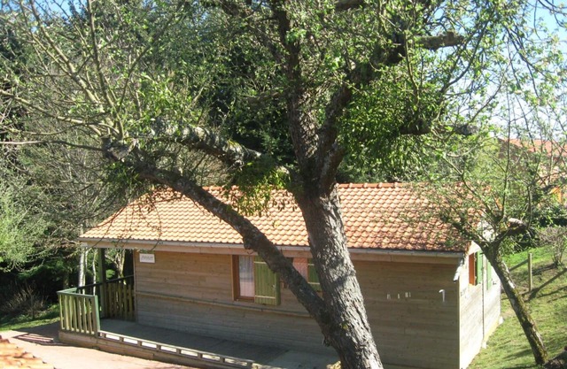 Chalet accesible, 2 habitaciones, terraza privada, piscina, actividades al aire libre, admite mascotas