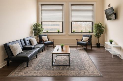 Cozy Loft near Playhouse Sq, Rock Hall, Clinic, CSU