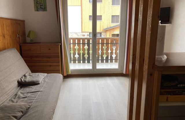 Estudio acogedor para 4 en el corazón de L'Alpe d'Huez, ¡a 400m de las pistas!
