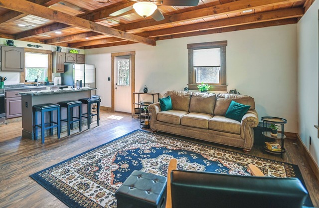 Secluded Campton Cabin w/ Views & Cozy Fireplace!