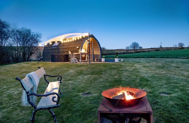 Demelza, a pod nestled in the beautiful Cornish countryside near Liskeard