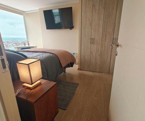 Depto Cómodo y Equipado en el Centro de Chillan con Estacionamiento