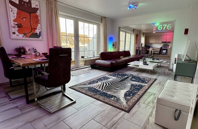 Right on the Flensburg Fjord with a view of the water