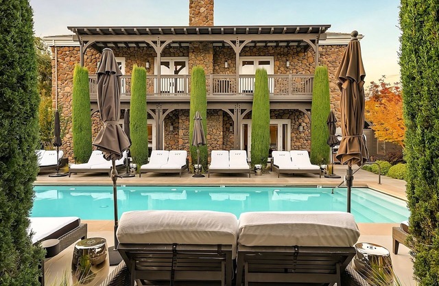 Dive into Luxury with Pool and Parking, Pet-friendly, Close to Yountville Park!