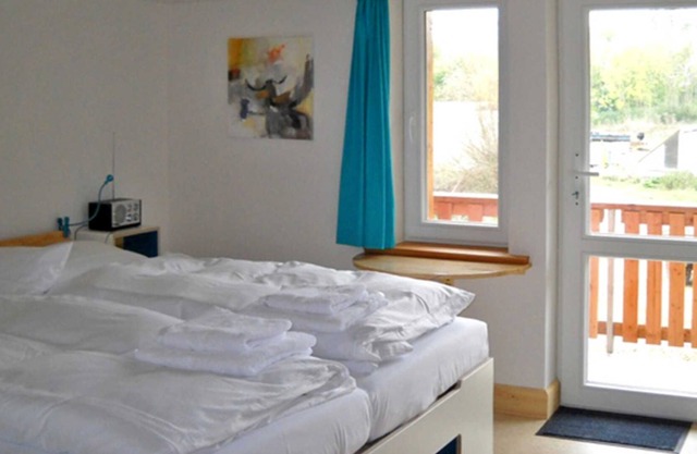 Habitación doble 3 - turquesa - vacaciones en la granja orgánica
