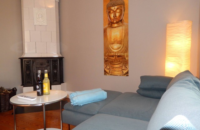 Centro, Lübeck, planta baja, fin de siglo, casco antiguo, chimenea, WiFi, estacionamiento