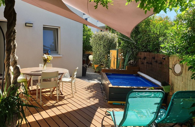Villa 7 prs BBC playas tranquilas cerca de Palavas, centro de Montpellier, tiendas