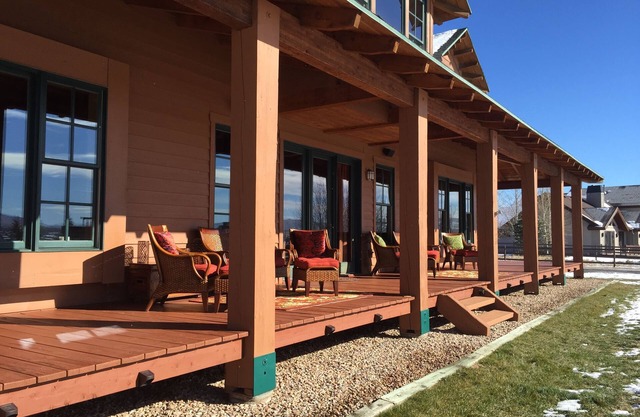 Casa de esquí con pozo de fuego, jacuzzi