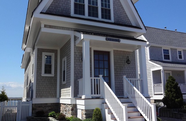 Elegante Bayfront Cottage para alquiler de verano familiar 3BR, 2. 5 baños