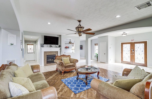 Elegant Houston Home w/ Gazebo & Game Room!