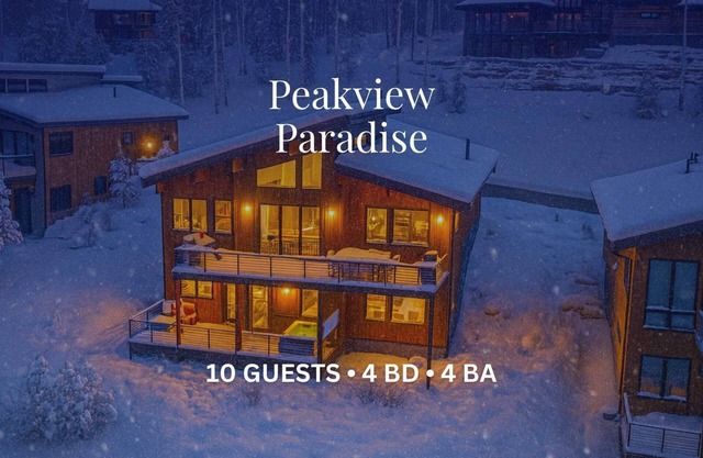 Peakview Paradise | Cozy Winter Park Hot Tub