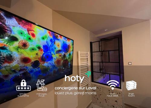 ESCAPADE Sereine - Studio Balnéo à Laval