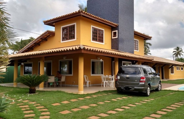 Excelente casa, en la mejor playa de Itacimirim.