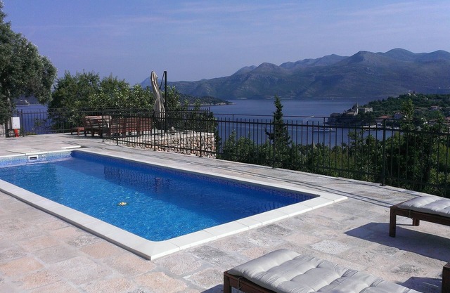 Exclusiva villa de lujo con piscina en la idílica isla de Lopud, Dubrovnik
