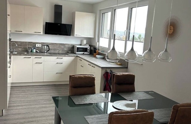 Exclusive penthouse apartment with a view over Marburg