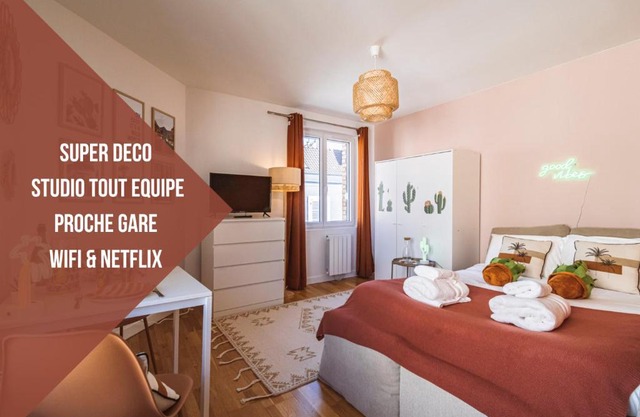 ExploreReims - California Dream studio proche gare/centre