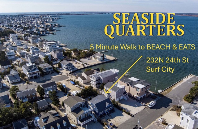 IMPRESIONANTE Y ABIERTO 2 OFF BAY EZ WALK 2 BEACH / SHOPS / EATS 10 BADGES / AC / BIKES / FIREPIT