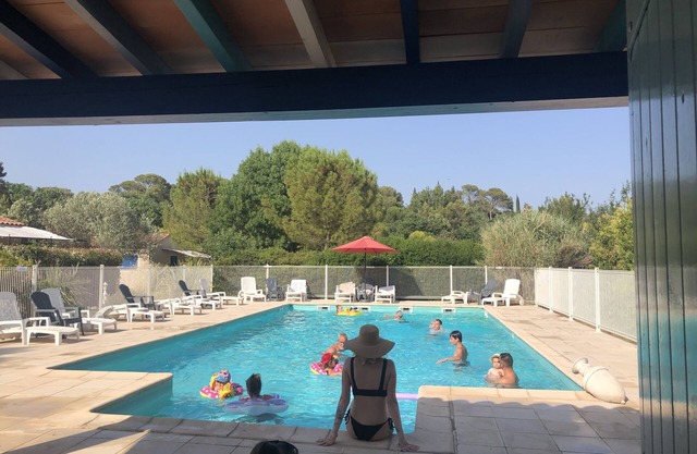 Piscina de casa de vacaciones familiar. Se aceptan mascotas. Anduze Alès, Gard