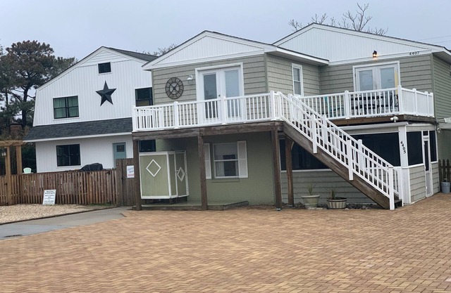 Familia amigable Casa de playa 400 yardas a la playa! Sleeps10