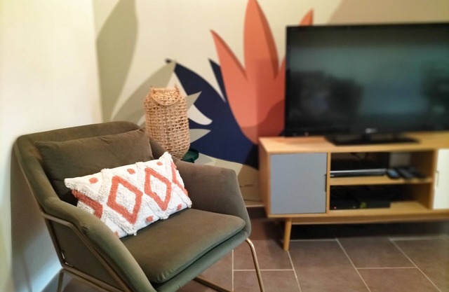 Family house "Pont du Gard", roof terrace, barbecue, Fiber, table soccer...