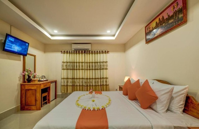 Habitación familiar: 1 cama doble e individual - desayuno gratis