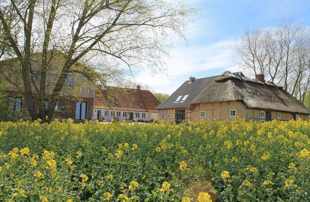 Fantastic four-sided farm near the Baltic Sea for workshops, seminars and retreats