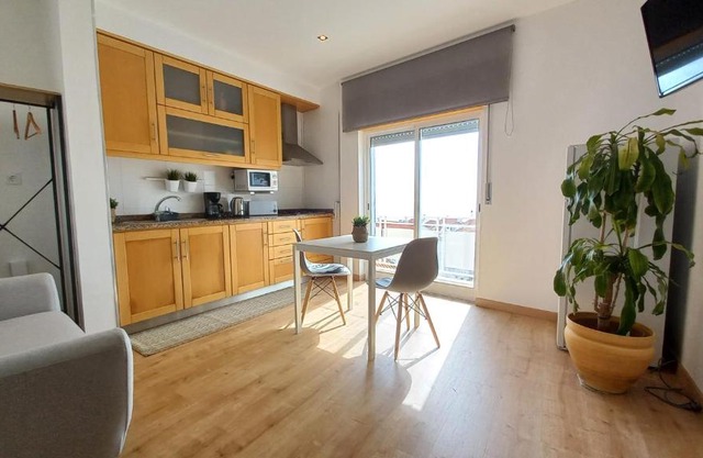 Fantastic view over the sea and village