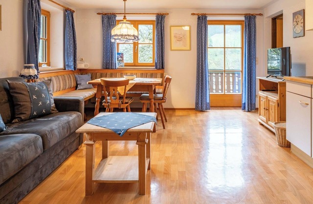 Apartamento Steinberg, 1-3 personas, 43 metros cuadrados, ducha / WC, balcón, TV, 1 dormitorio + 1 sala de estar, no fumador