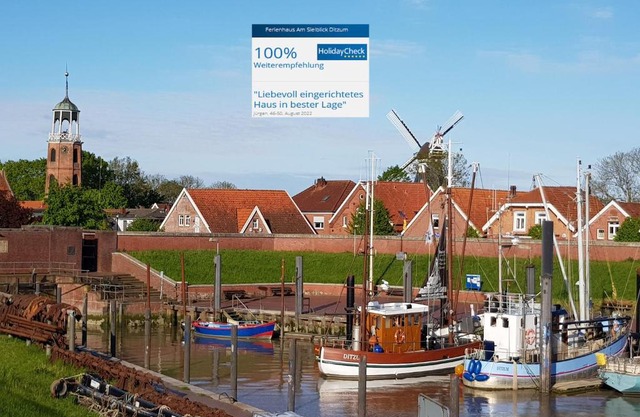 Ferienhaus Am Sielblick in Ditzum