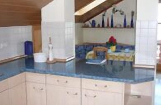 Piso superior del apartamento, para 4 personas (60 m²) 2 dormitorios, sala de estar / cocina, sala de estar, ducha / WC, balcón, lavadora